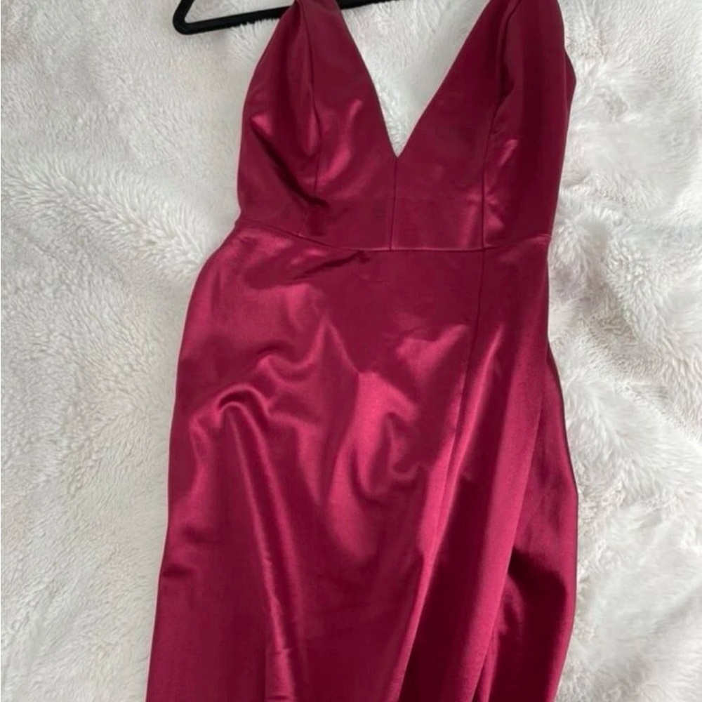 SATIN DRESS